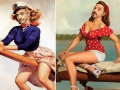 RDJ as pinup girls