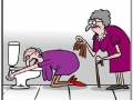 Granny got drunk again!