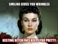 Resting b*tch face