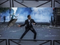 French protester