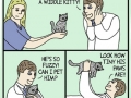 Omg! A kitty!