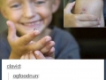 His face is priceless