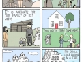 Bigger houses..