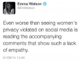 Emma Watson's response
