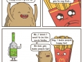 Poor french fries