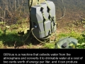 Drinking water from air