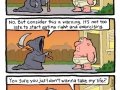 A visit from death