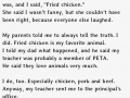 When you love chicken