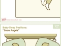 Baby sleeping positions