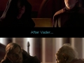 Vader balanced the Force