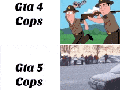 GTA 4 Cops vs GTA 5 Cops