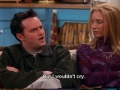 Chandler can't cry