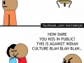 What happens in India