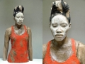 Lifelike wood sculptures