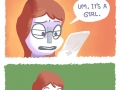 It was not a girl