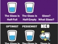 Mine is half full