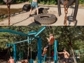 Outdoor gym in Ukraine