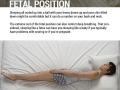 Sleeping positions