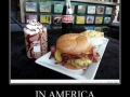 In America..