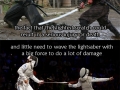 Star Wars lightsaber duels