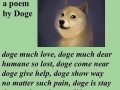 Such poem, much meaning