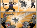 Hawkeye's new weapon
