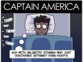 Heroes as roommates