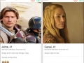 GoT dating profiles