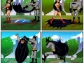 Batman with the ladies