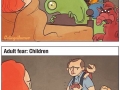 Childhood vs adult fears