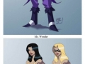 Marvel and DC mashup 