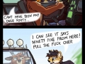 Cheetahs as police officers
