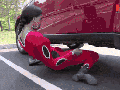 Amazing flexible woman