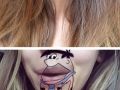 Cartoon Lip Art