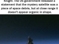 Black Knight alien satellite