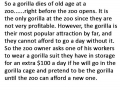 Bravest zoo employee ever