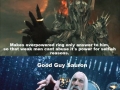Good guy Sauron!