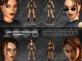 Many faces of Lara Croft