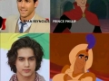 Actors as disney princes