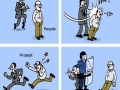 Political protest system