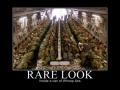 Rare look
