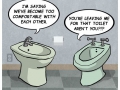 Bidet-time television
