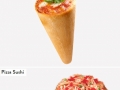 Different types of pizza