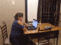 Prankster gets surprised