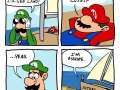 Mario & Luigi go sailing