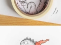 Cartoon dragon