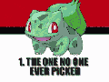 Rejected pokemon names