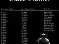 Skyrim name generator