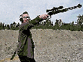 Reloading a rifle