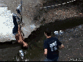 Rope swing fail
